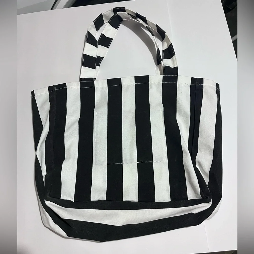 Kérastase Monochrome Striped Tote